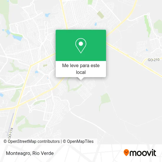 Monteagro mapa