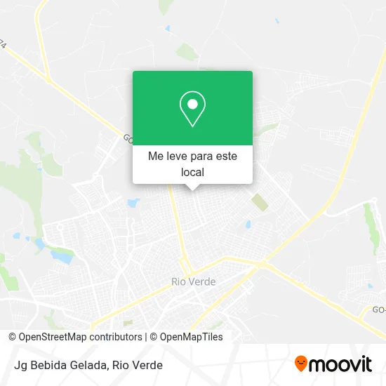 Jg Bebida Gelada mapa