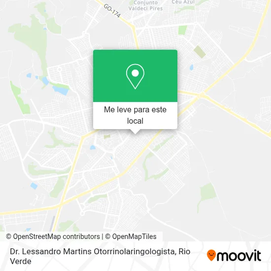 Dr. Lessandro Martins Otorrinolaringologista mapa