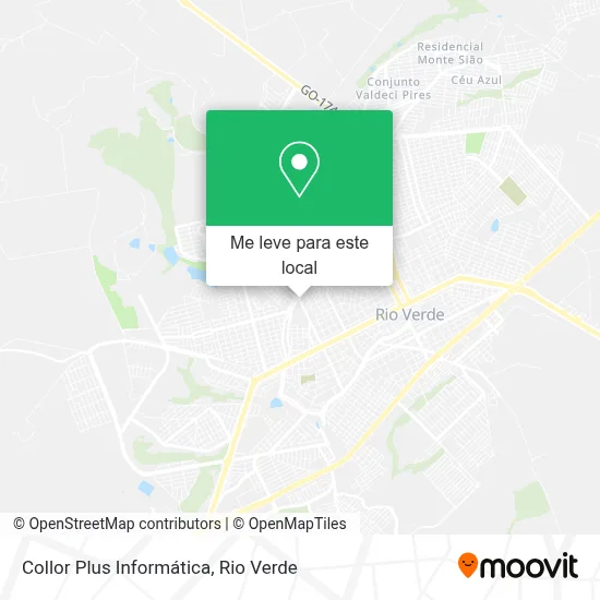 Collor Plus Informática mapa