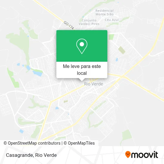Casagrande mapa