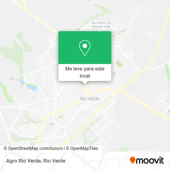Agro Rio Verde mapa