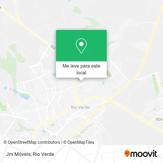 Jm Móveis mapa