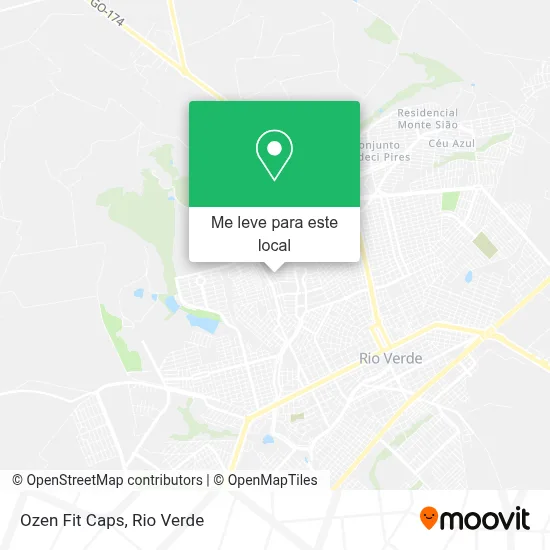 Ozen Fit Caps mapa