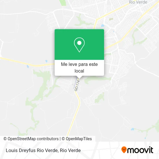 Louis Dreyfus Rio Verde mapa