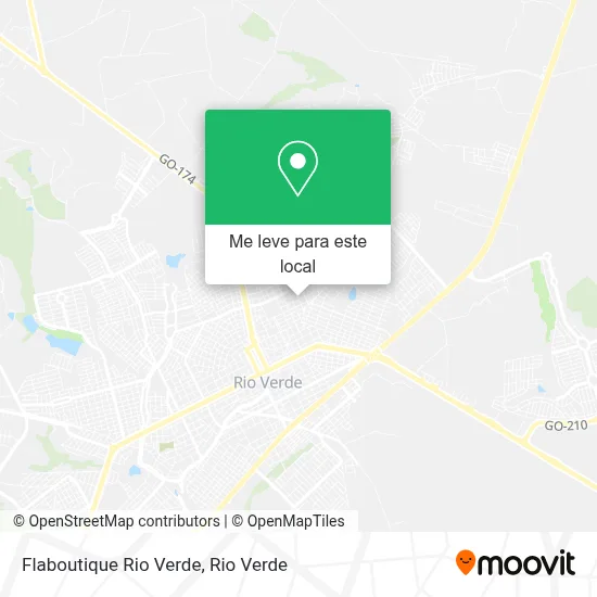 Flaboutique Rio Verde mapa