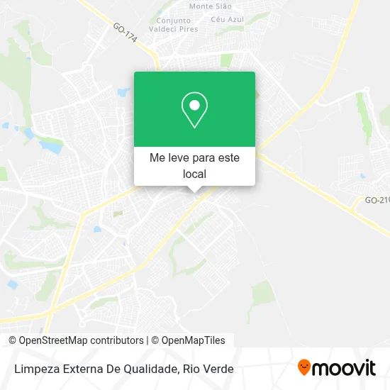 Limpeza Externa De Qualidade mapa