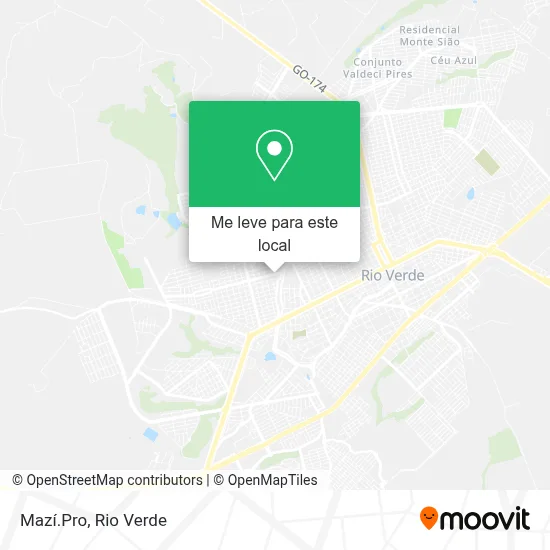 Mazí.Pro mapa
