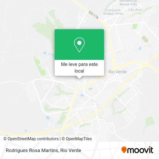 Rodrigues Rosa Martins mapa