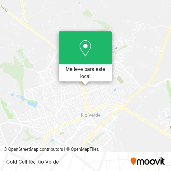 Gold Cell Rv mapa