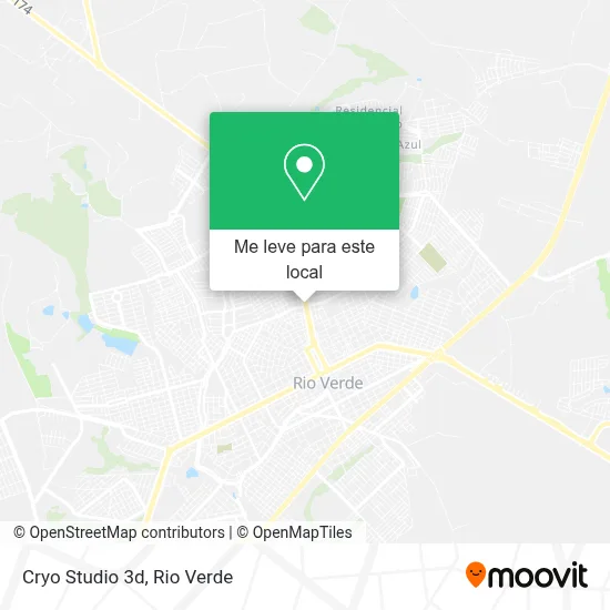 Cryo Studio 3d mapa