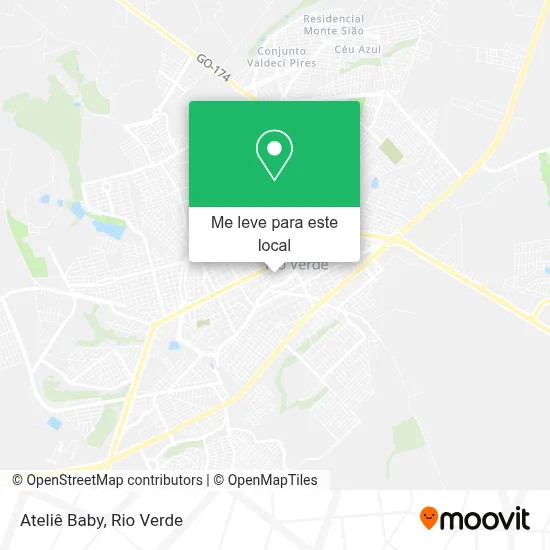 Ateliê Baby mapa