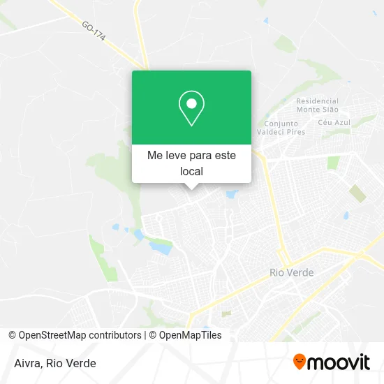 Aivra mapa