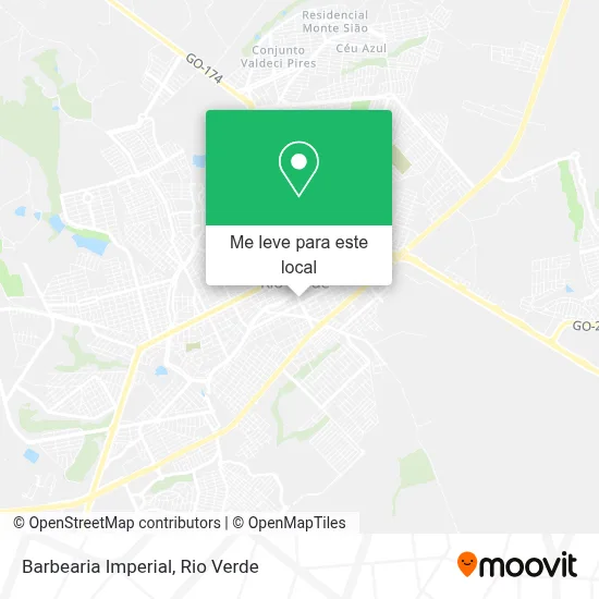 Barbearia Imperial mapa