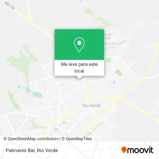 Palmares Bar mapa