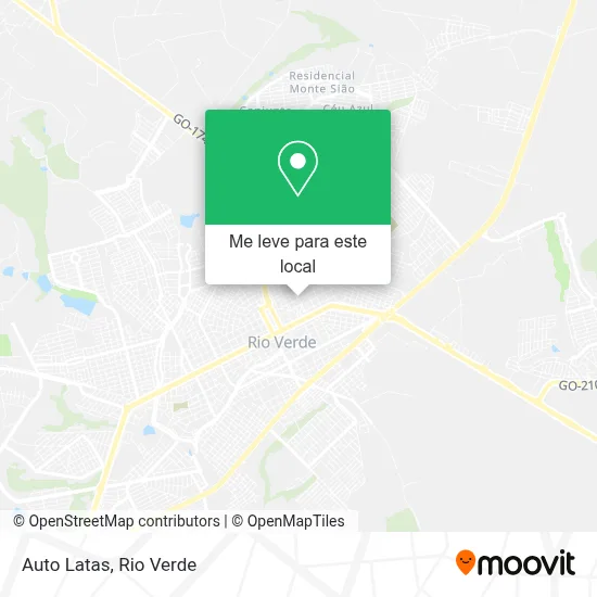 Auto Latas mapa