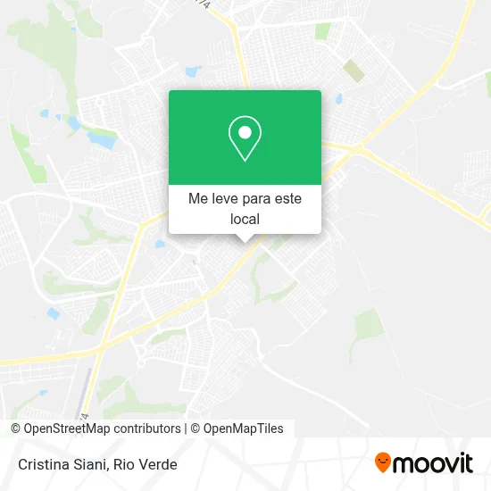 Cristina Siani mapa