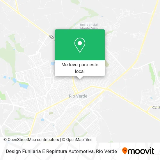 Design Funilaria E Repintura Automotiva mapa