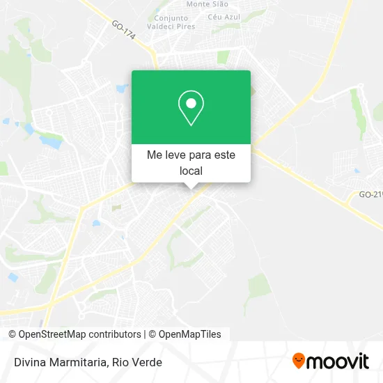Divina Marmitaria mapa