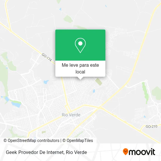 Geek Provedor De Internet mapa