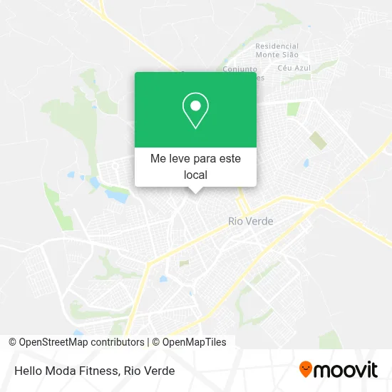 Hello Moda Fitness mapa