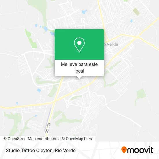 Studio Tattoo Cleyton mapa