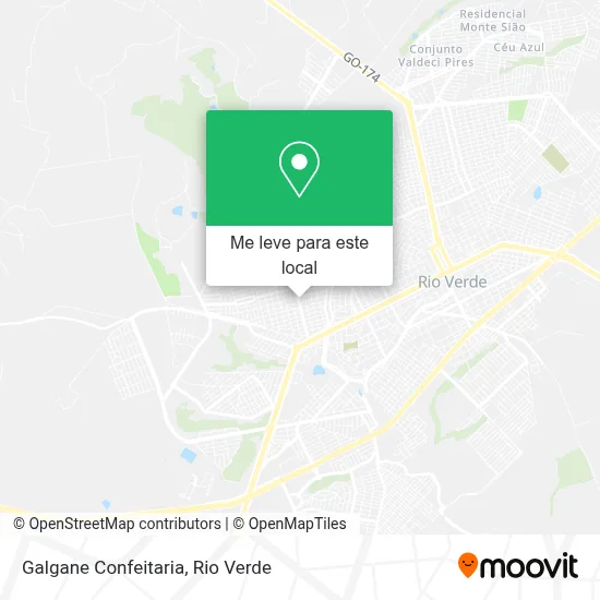 Galgane Confeitaria mapa