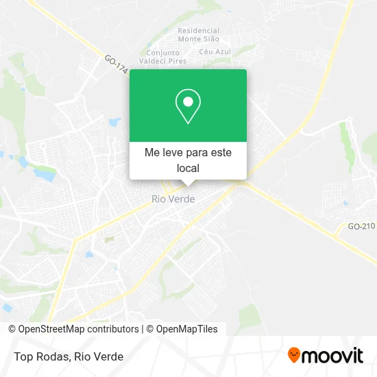 Top Rodas mapa