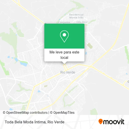 Toda Bela Moda Íntima mapa