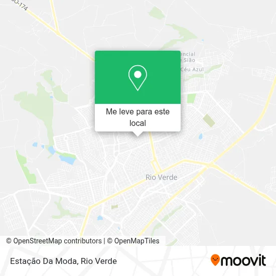 Estação Da Moda mapa