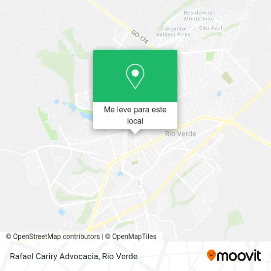Rafael Cariry Advocacia mapa