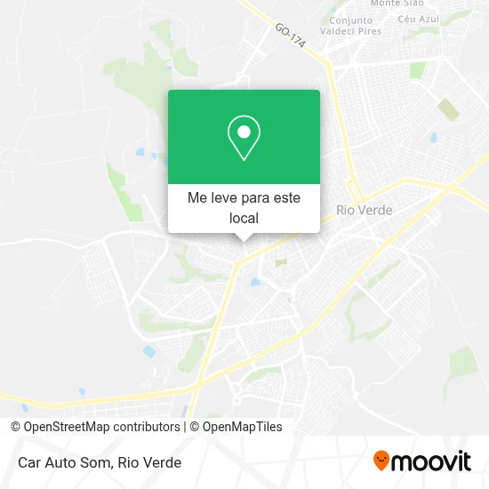 Car Auto Som mapa