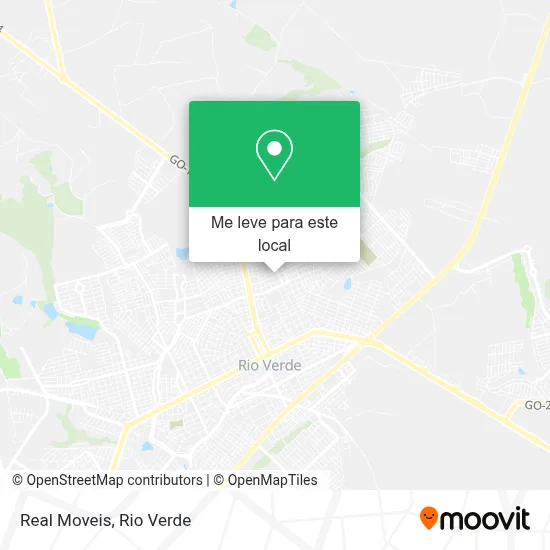 Real Moveis mapa