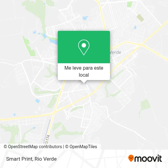 Smart Print mapa