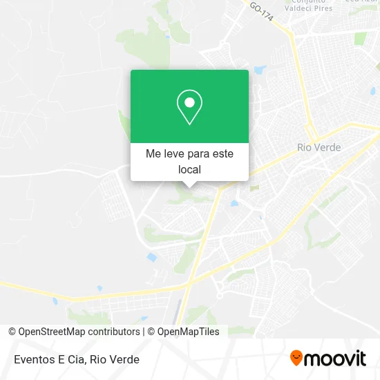 Eventos E Cia mapa
