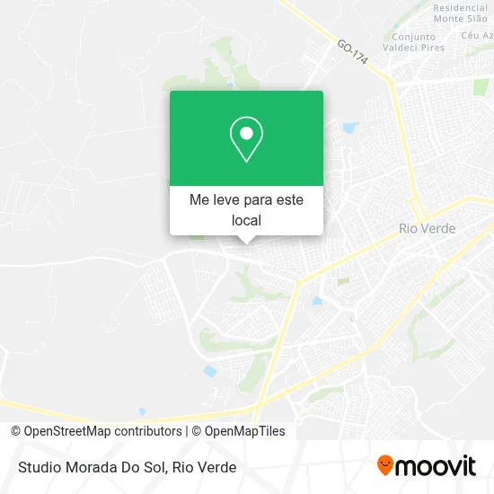 Studio Morada Do Sol mapa