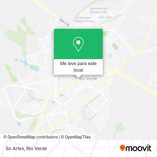 Só Artes mapa