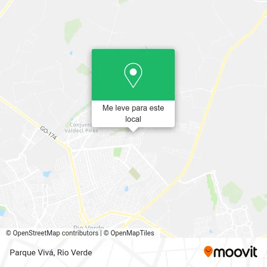Parque Vivá mapa