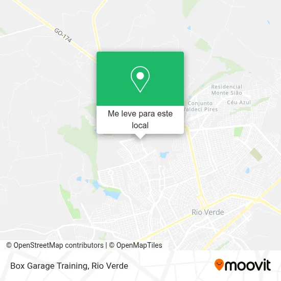 Box Garage Training mapa