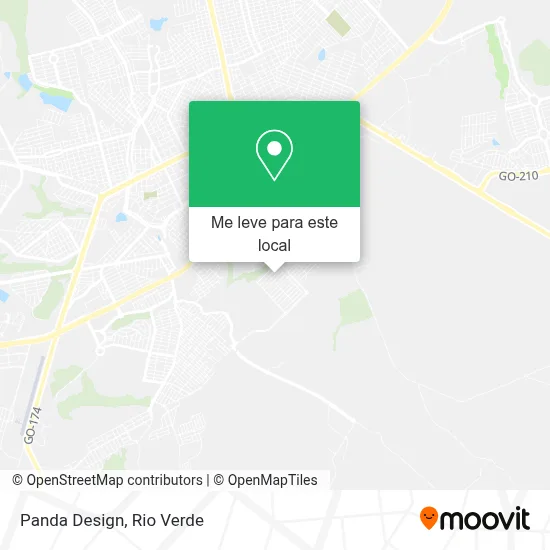 Panda Design mapa