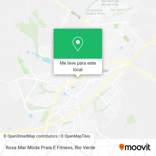 Rosa Mar Moda Praia E Fitness mapa