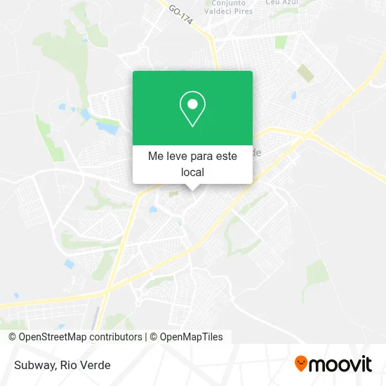 Subway mapa