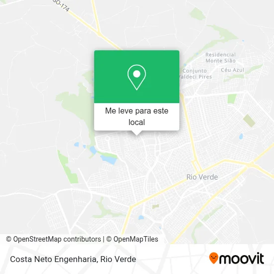 Costa Neto Engenharia mapa