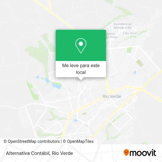 Alternativa Contábil mapa