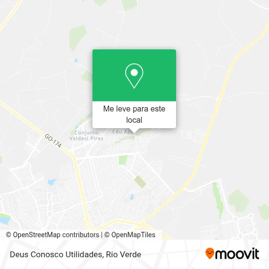 Deus Conosco Utilidades mapa