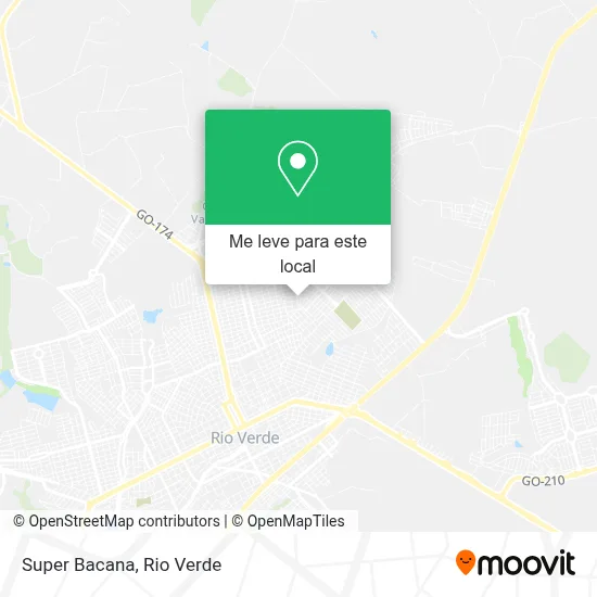 Super Bacana mapa