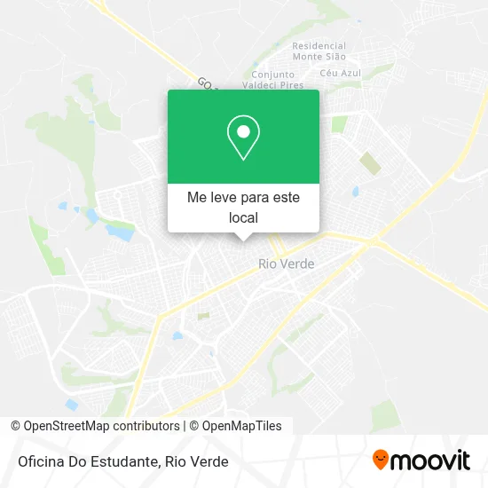 Oficina Do Estudante mapa