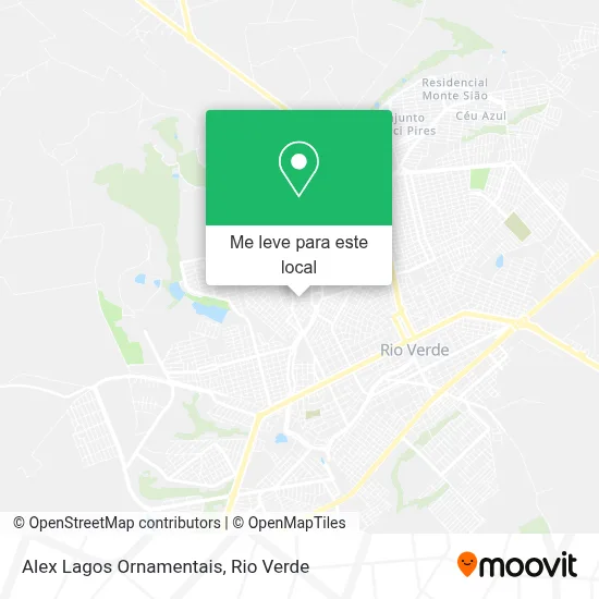 Alex Lagos Ornamentais mapa