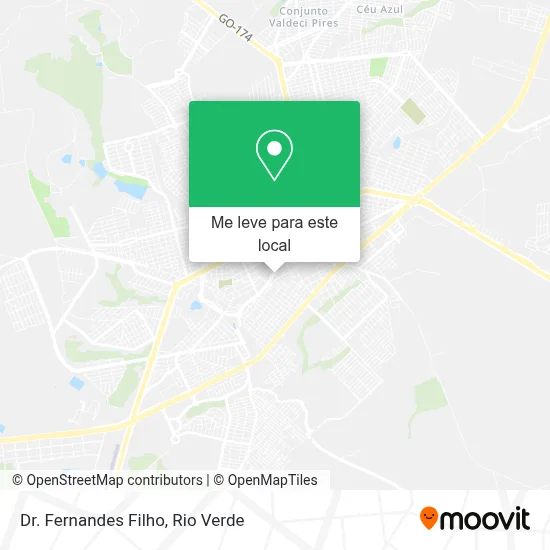 Dr. Fernandes Filho mapa