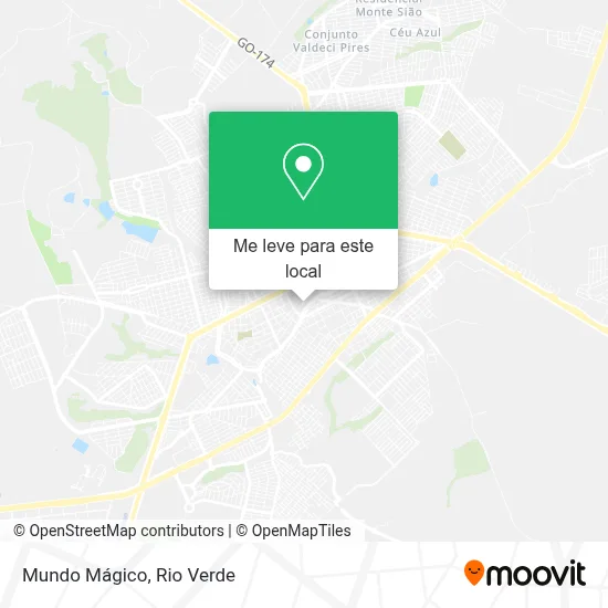 Mundo Mágico mapa
